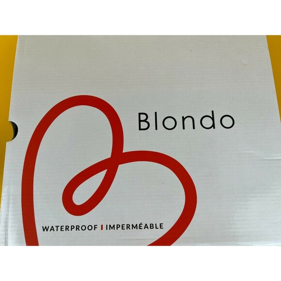 Blondo Emelia Chelsea Booties Womens 5.5 M Waterproof Brown Snake Leather NWB - Picture 12 of 12